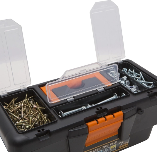 Compartments in the lid
