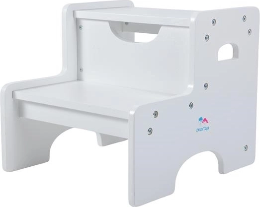 Children's Wooden Step Stool with Handle 2Kids Toys