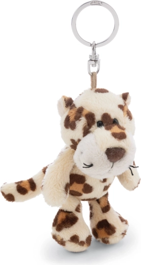 NICI pliušinis raktų pakabukas leopardas 10 cm