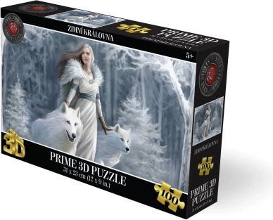 3D Puzzle Winter Queen, 100 Pieces
