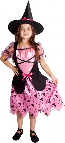 Kids’ Witch Costume Pink S
