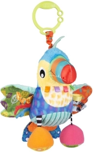 Playgro tukanas Tamika – pakabinamas kūdikių žaislas