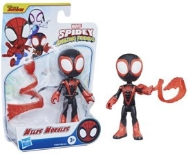 Hasbro – Miles Morales figūrėlė iš serijos „Spidey ir jo nuostabūs draugai“ 10 cm