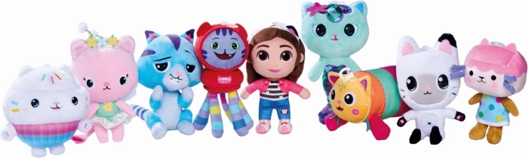 Gabi’s Dollhouse Plush Toy 18 cm – assorted styles