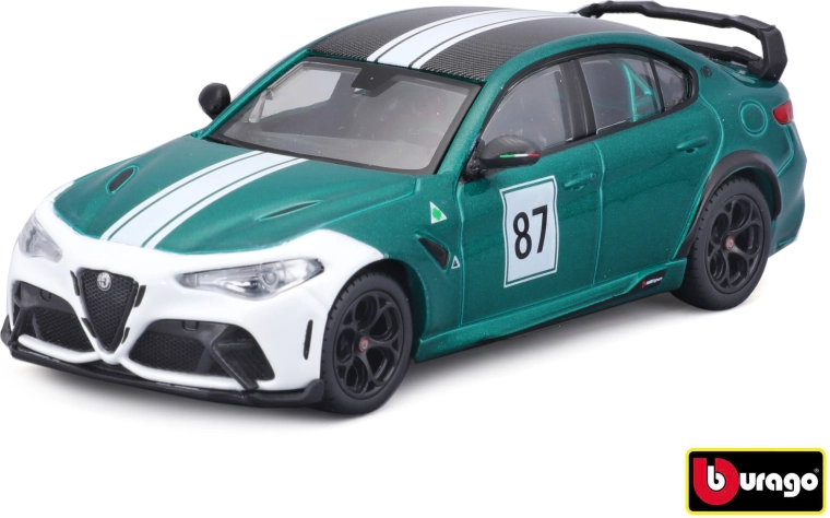 Metalinis modelis Bburago 1:43 Alfa Romeo Giulia GTAm Racing