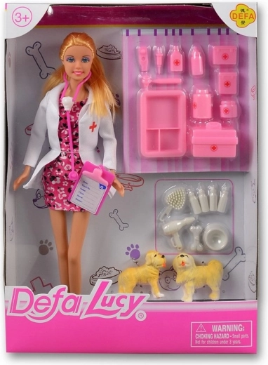 Lėlė Lucy – veterinarė rožinė