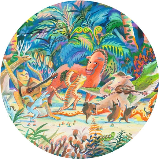 Original Djeco illustration
