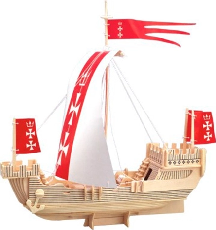 Woodcraft medinė 3D dėlionė laivas Koga