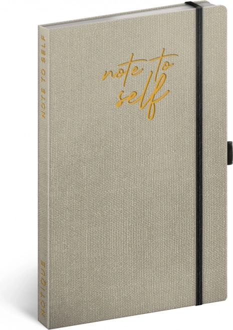 Undated Note to Self Planner, 5 minutes a day, 13 × 21 cm