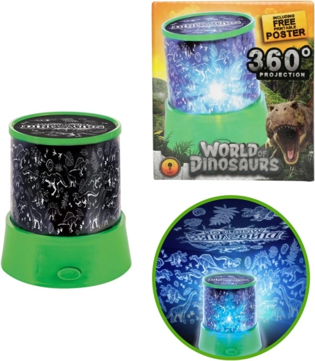 Children's dinosaur light projector