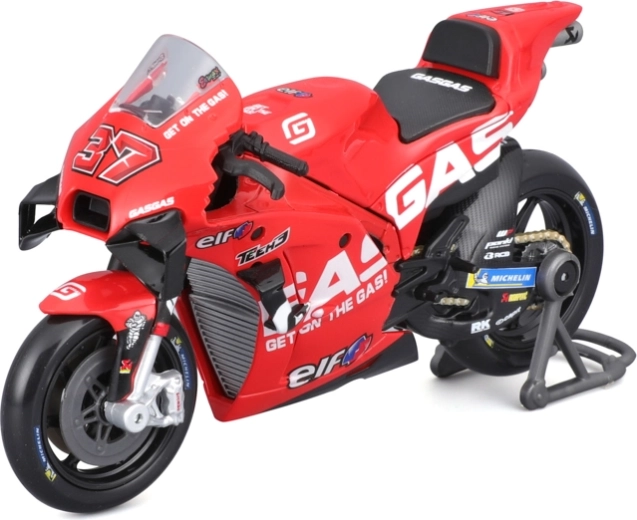 Realistiškos detalės ir oficialus GASGAS dizainas