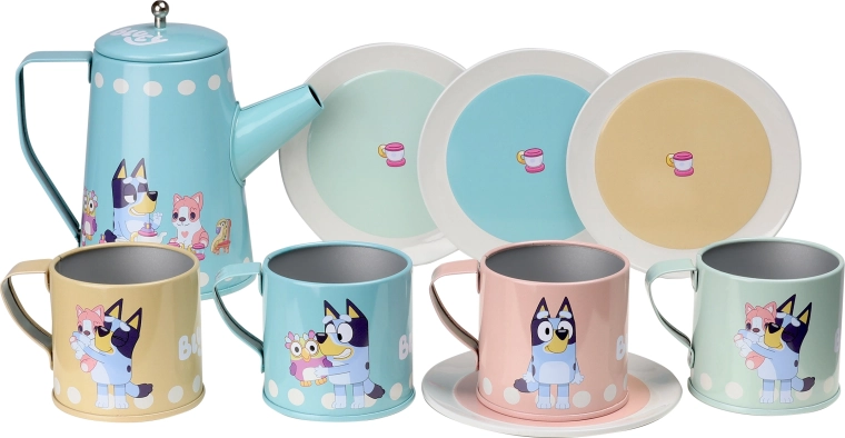 Vaikiškas arbatos rinkinys Bluey – 10 dalių