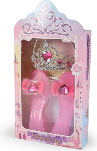 Pink Princess Set with Slippers