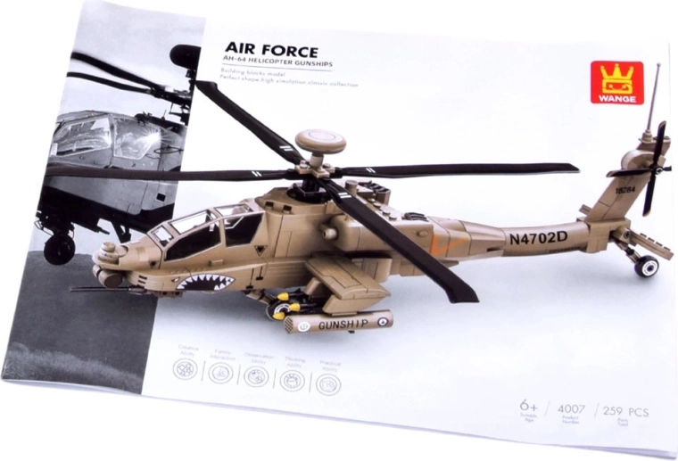 Realistiška AH‑64 išvaizda