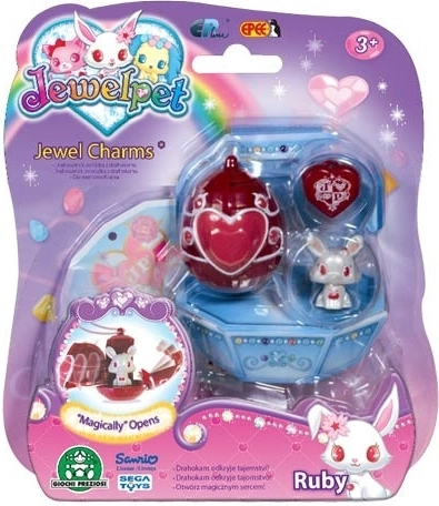 JewelPet blister – jewelry box with figure and locket