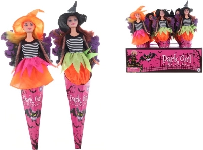 Jointed Witch Doll in a Cone