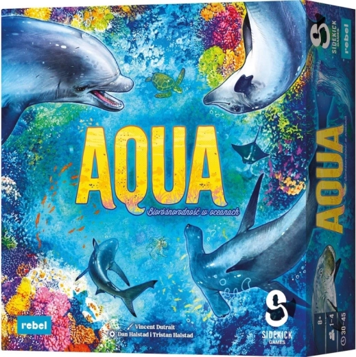 Aqua – šeimos strateginis žaidimas iš povandeninio koralų pasaulio