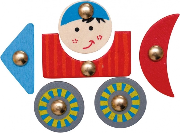 126 wooden shapes for cars and other designs