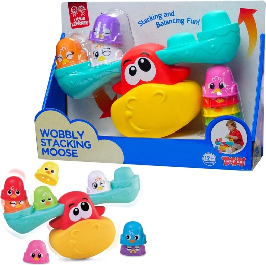 Balancing Moose – Rotating Stacking Balance Board Hape