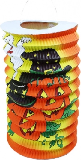 Helovino lampionas „linksmos moliūgės“ 15 cm