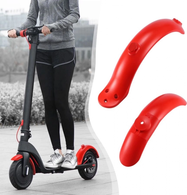 Purvasaugių rinkinys paspirtukui Xiaomi M365/PRO – raudonas