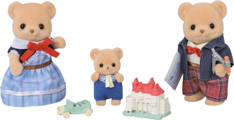Sylvanian Families Cookie Bear Family
