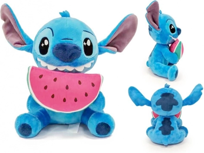 Pliušinis žaislas DISNEY Stitch su arbūzu 25 cm