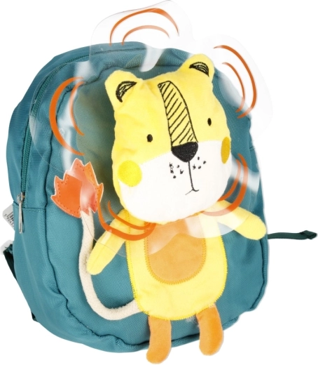 3D pliušinis Tiggeris priekinėje pusėje