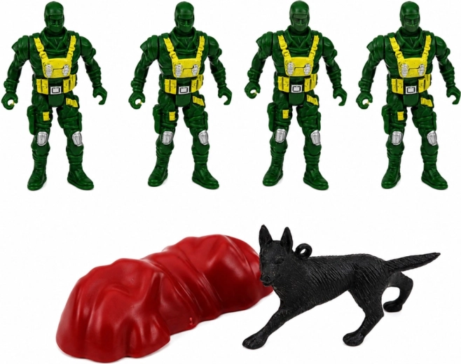 Soldier figures and accessories for role play
