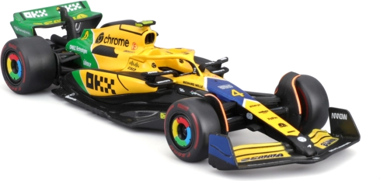 Realistiškas F1 bolido atlikimas masteliu 1:43