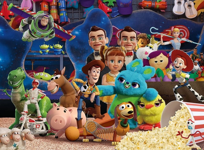 Dėlionė RAVENSBURGER Toy Story 4: Išgelbėjimas XXL 100 dalių