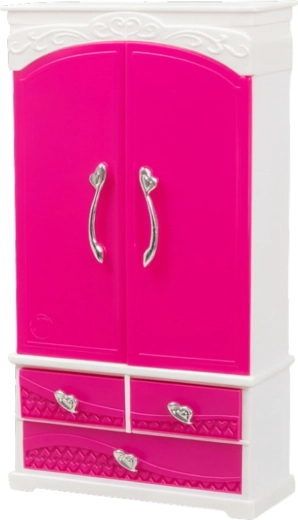 Erdvi drabužių spinta su funkcionaliomis detalėmis