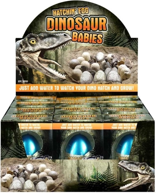 Augantis dinozauro kiaušinis – staigmena vandenyje