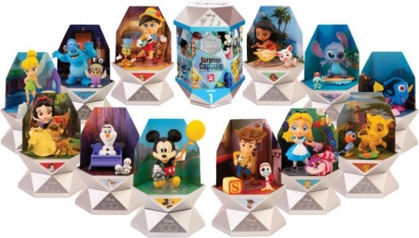 Disney kolekcinės figūrėlės – magiška dėžutė su staigmena