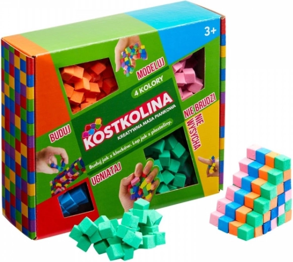 Kostkolina žalia – 4 spalvos