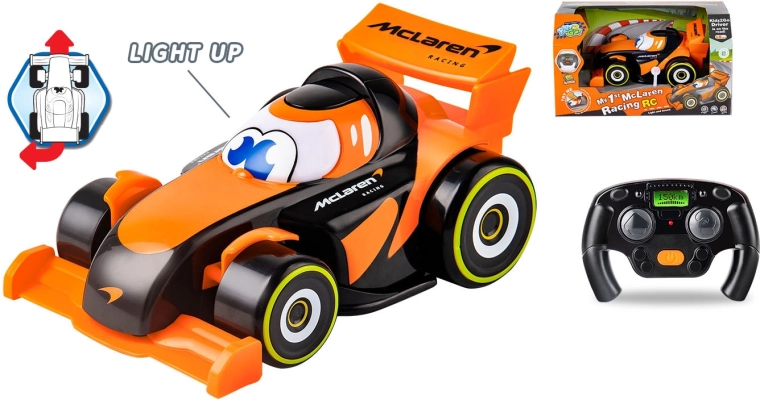 R/C mano pirmasis McLaren F1 automobiliukas mažiausiems 18 mėn.+