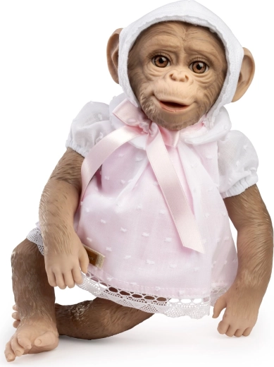 Suderinama su 32 cm Reborn beždžionėle