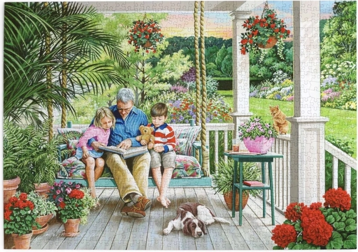 House of Puzzles A Time for a Story, 1,000 Pieces