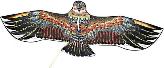 Skraidantis aitvaras „Erelis“ 160 × 75 cm