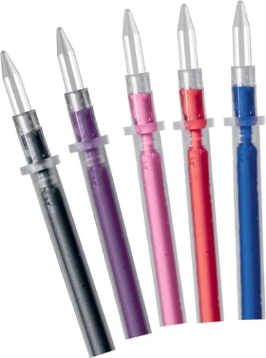 Colored refills for creative writing