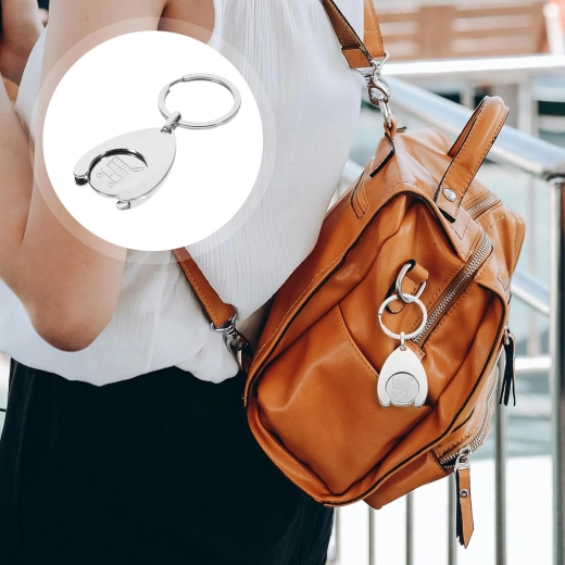 Lengva prisegti prie raktų ar kuprinės