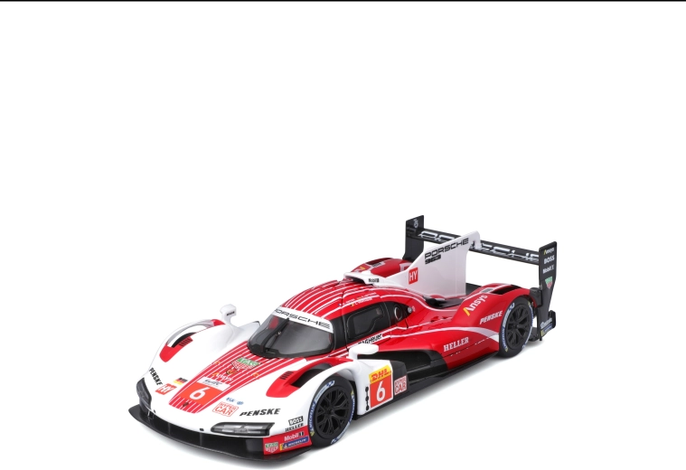 Metalinio modelis Bburago 1:24 Porsche 963 Racing (2024)