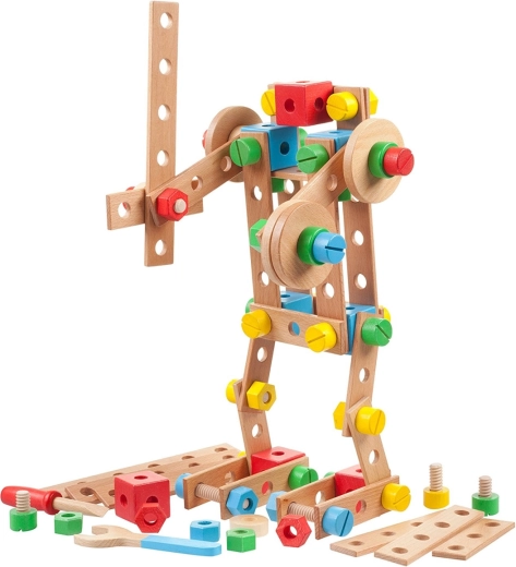 Lots of assembly options and creative play