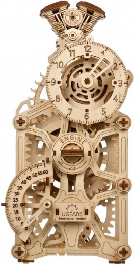 Ugears 3D wooden mechanical puzzle with motor