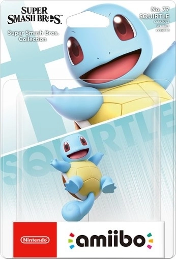 Amiibo Squirtle from the Super Smash Bros. series