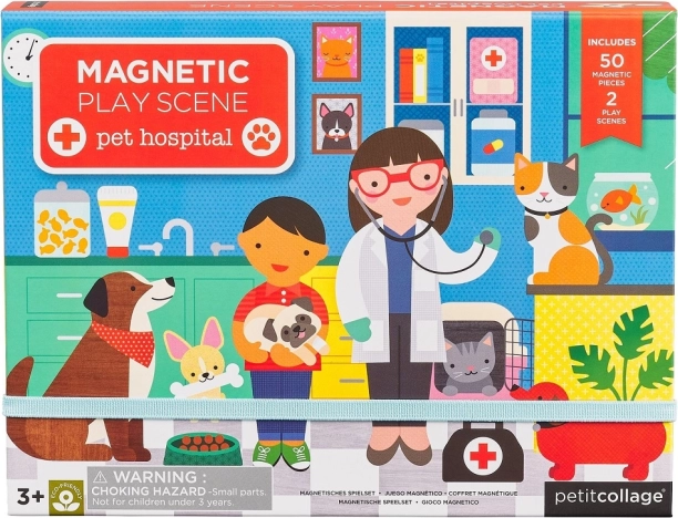 Magnetinis žaidimas: Veterinarijos klinika vaikams