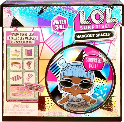 L.O.L. Surprise Winter Chill Hangout Spaces – sauna with doll Ice