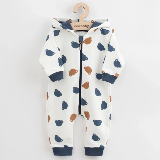 Children's sweat jumpsuit New Baby Little One blue