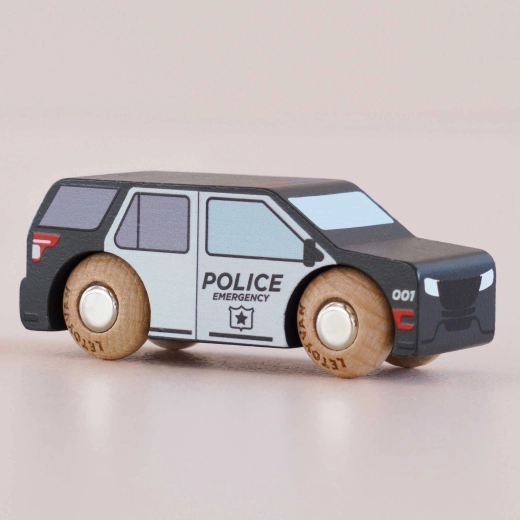 Le Toy Van medinis policijos automobiliukas Liberty