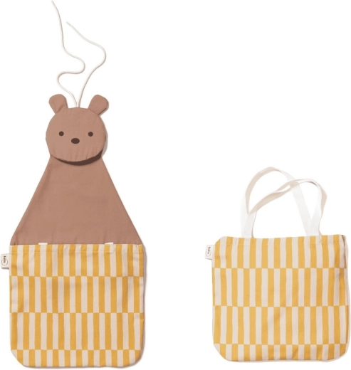 Play&Go Toto wall organizer and bag Bear